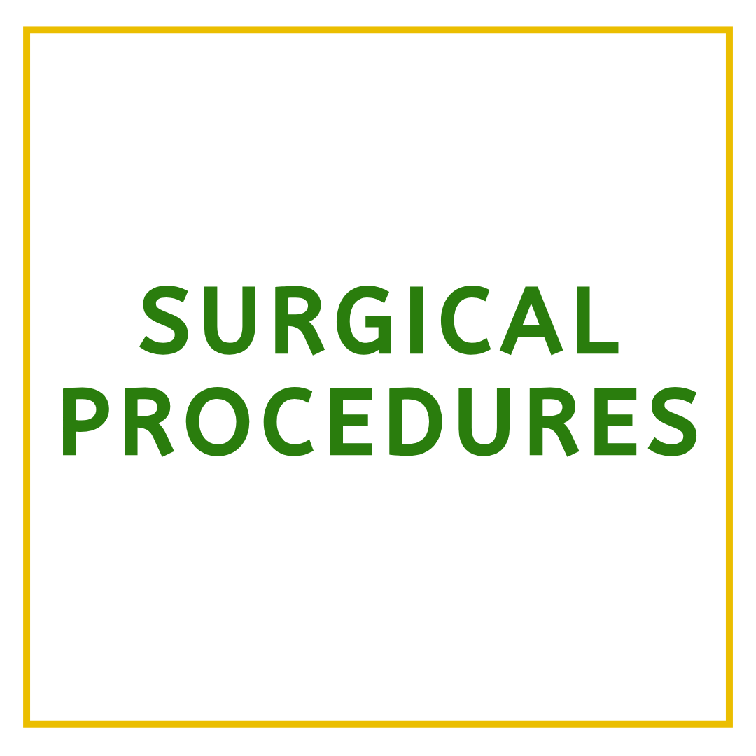 Surgery Specials - In person consultation required for final pricing.